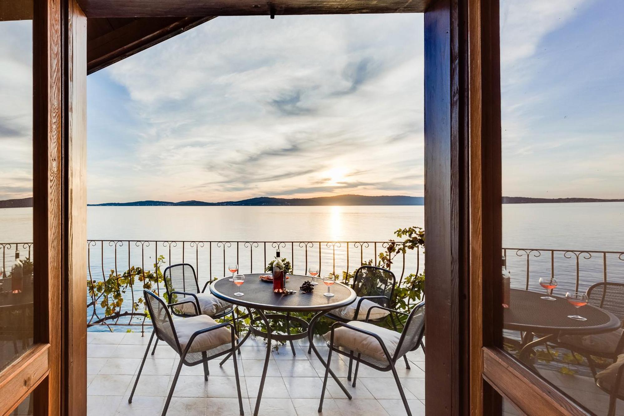 Sunset Family House In Bibinje On The Beach Exteriér fotografie