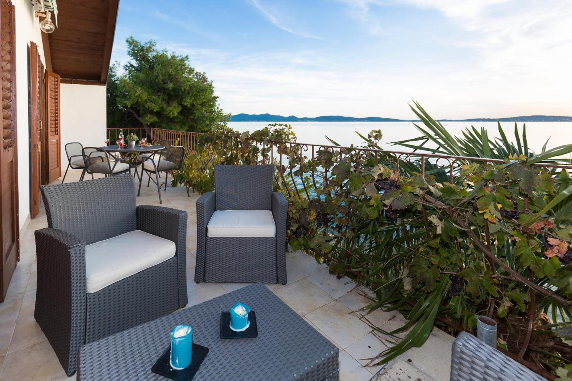 Sunset Family House In Bibinje On The Beach Exteriér fotografie