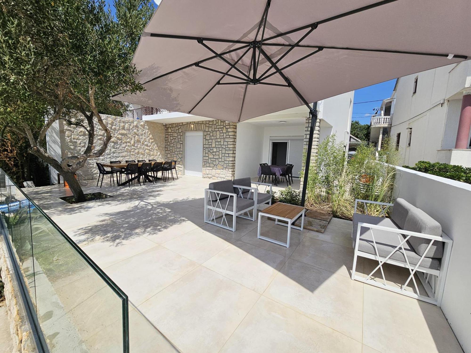Sunset Family House In Bibinje On The Beach Exteriér fotografie